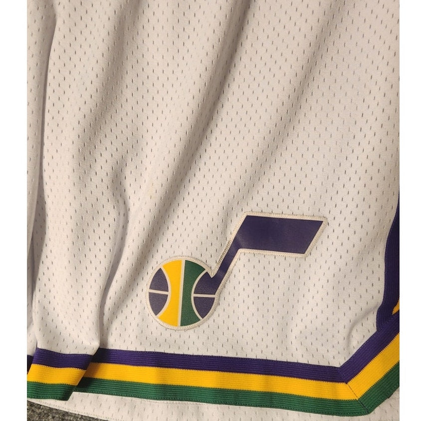 Adidas Mens Size XL Utah Jazz NBA Basketball Shorts Athletic Gym Pockets Navy