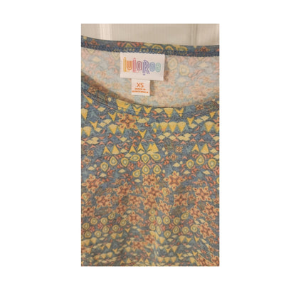 LuLaRoe - XS - Irma - Multicolor, blue, orange, yellow… NWT