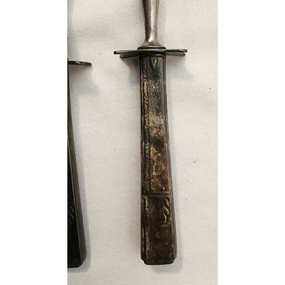 Vintage/Antique Stainless and Silver/Plated Carving Set