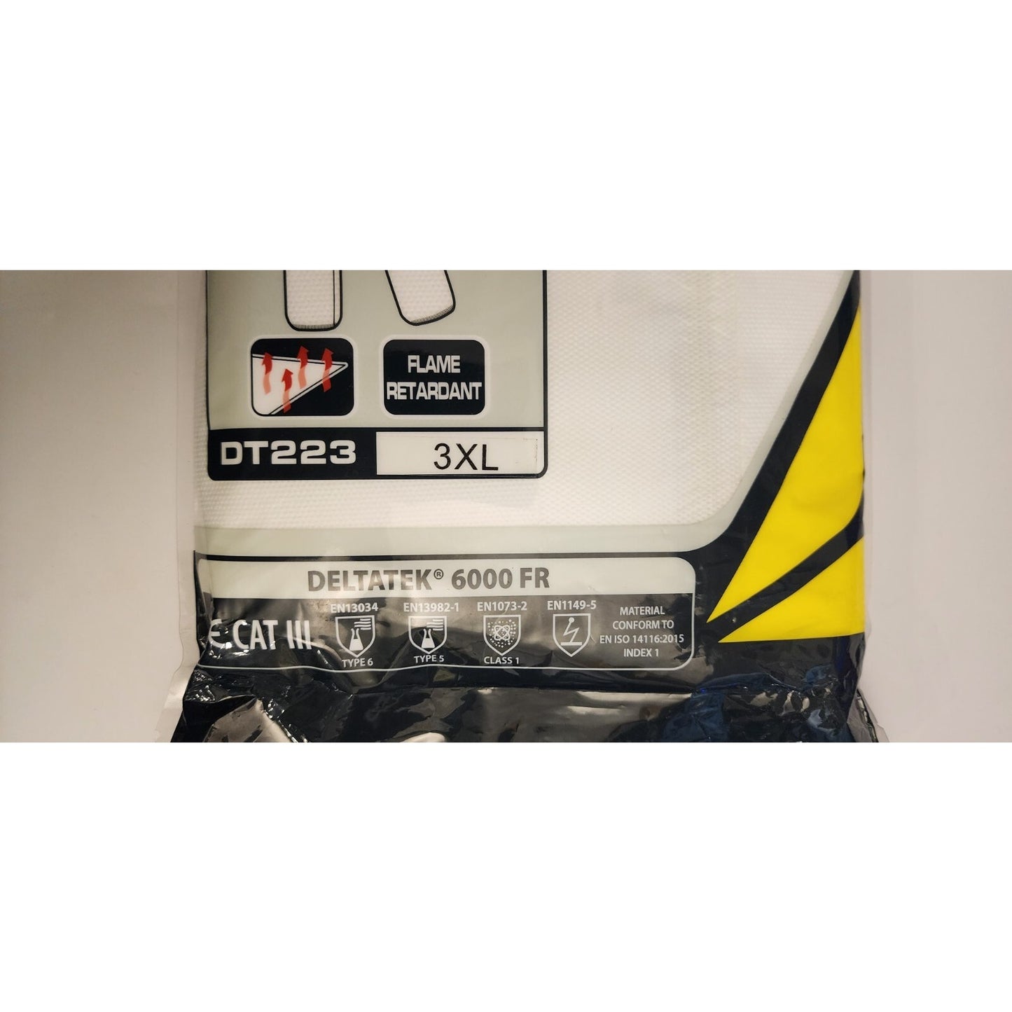 DeltaPlus - DT223 - Diposable Coverall - DeltaTek 6000 FR- 3XL - Flame Retardant