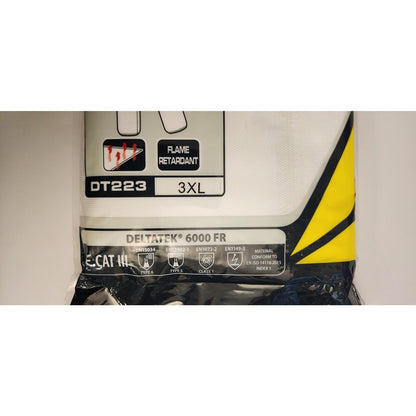 DeltaPlus - DT223 - Diposable Coverall - DeltaTek 6000 FR- 3XL - Flame Retardant