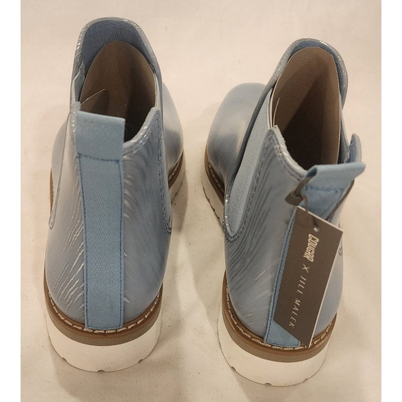 Cougar Jill Malek Kensington "Lake" Chelsea Boots NIB Women's 11  Blue