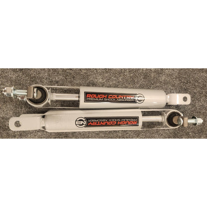 Pair Rough Country 660832 Front Shocks Chevy Silverado GMC Sierra 2500 3500 HD