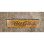 Vintage Rustic Coca Cola Wood Crate Board Sign Black Stencil 16x4