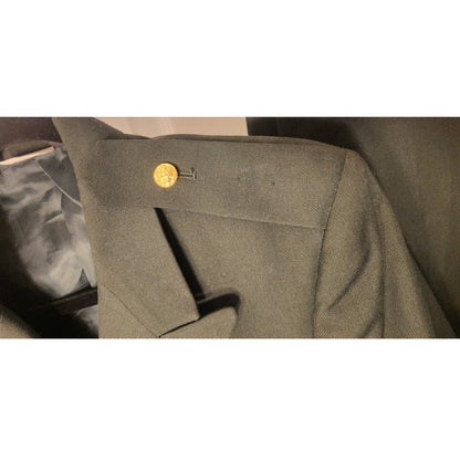 US Army Dress Green Uniform Set DSCP Coat 39L Trousers 38R Military Class A Belt
