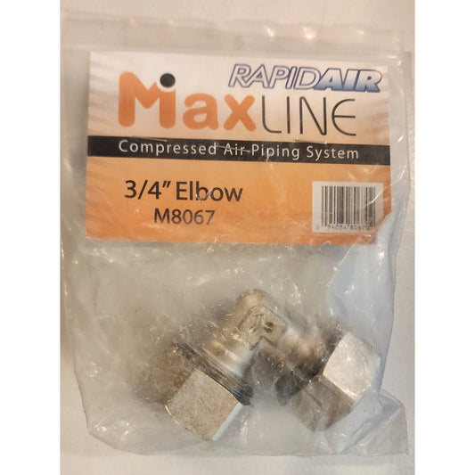 MaxLine 3/4" Elbow Fitting M8067 Compressed Air Piping 90 Degree