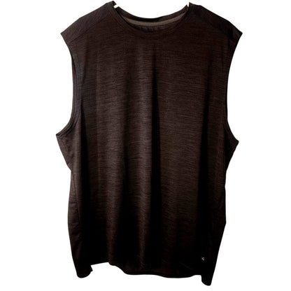 DSG Mens Sleeveless Athletic Shirt Tank Top Black Gym Activewear Size 2XL