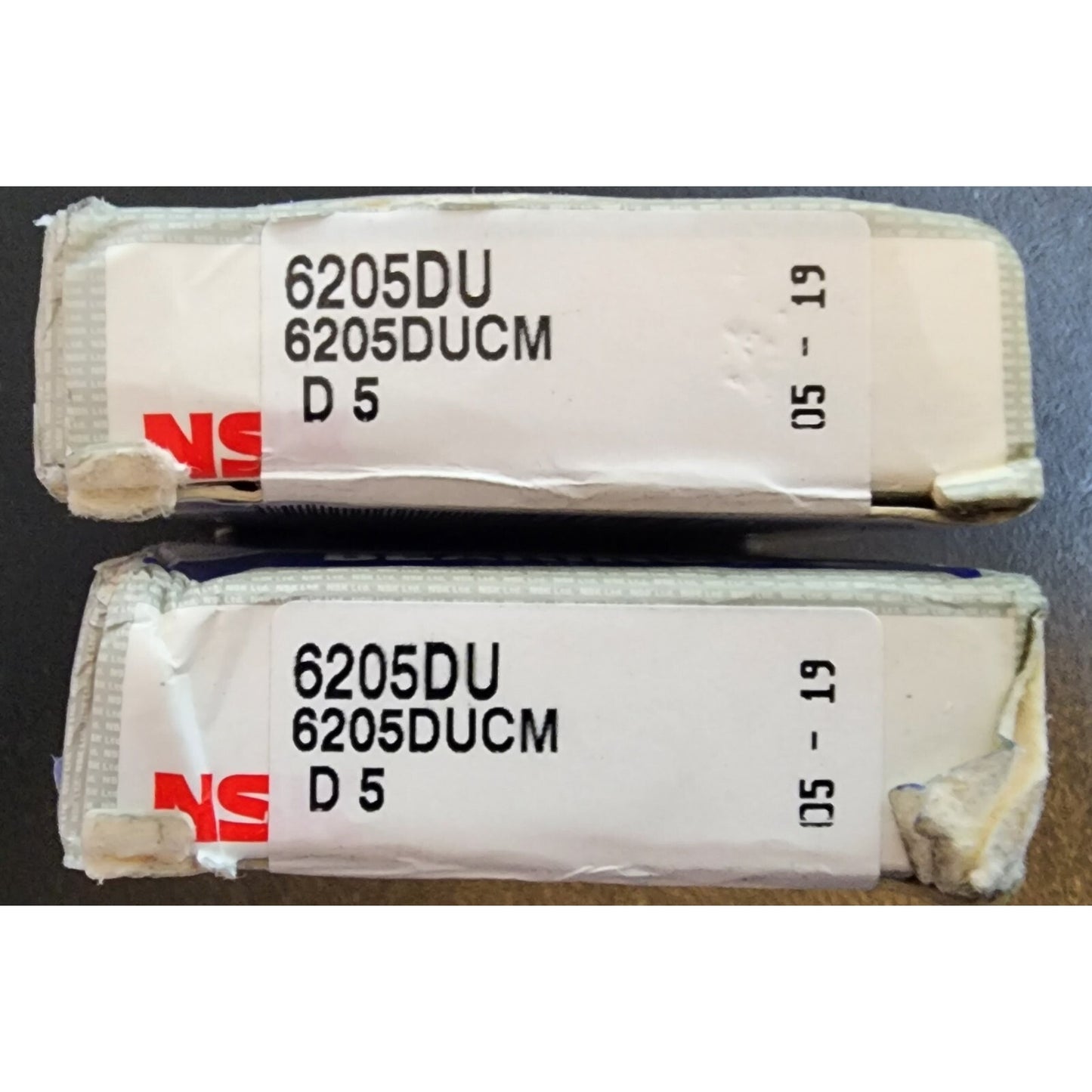 Two (2) - KGO1379500 - Ball Bearing 6205-RS - kverneland group - NEW