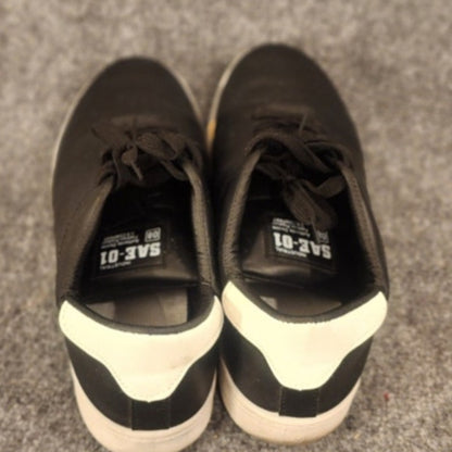 SAE-01 Mens Casual Sneakers Black White Size 11 US / EU 45 Shoes