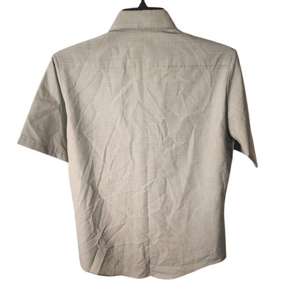 Propper Green Tactical Military Work Shirt Short Sleeve Button Up Size 16