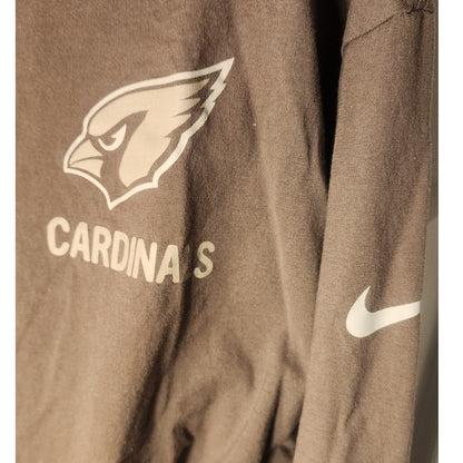 Nike Arizona Cardinals Salute To Service Long Sleeve Shirt Khaki Green 2XL