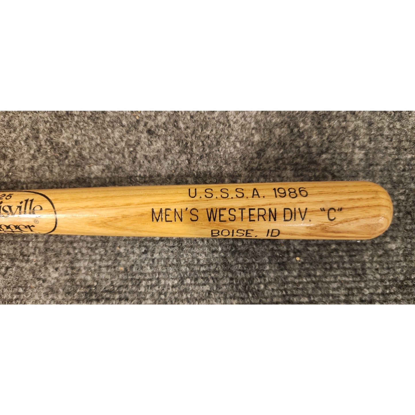 Vintage 1986 Louisville Slugger 16" Mini Wooden Souvenir Baseball Bat