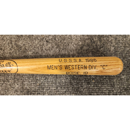 Vintage 1986 Louisville Slugger 16" Mini Wooden Souvenir Baseball Bat