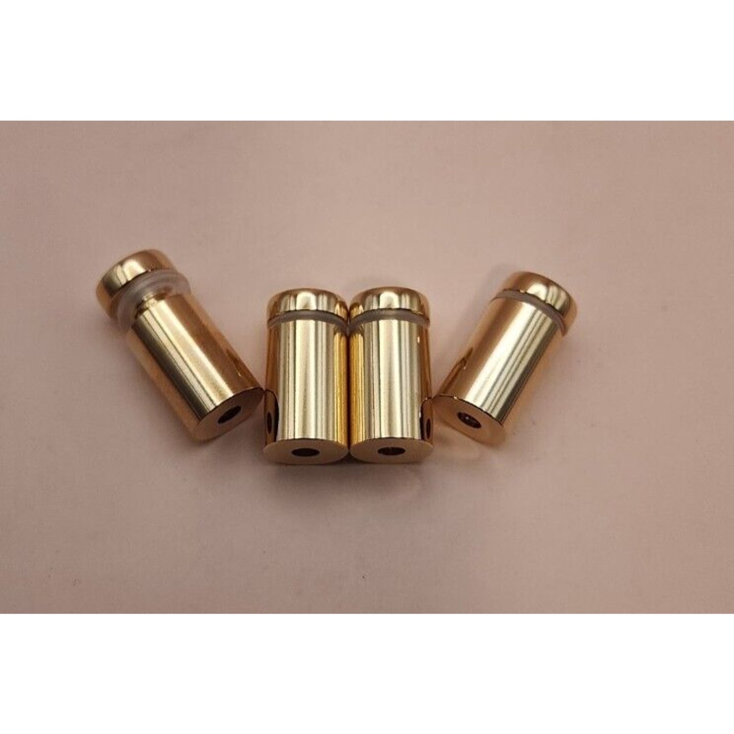 Sign Standoffs, 3/4" - Gold Color - Topnike - CN-1319-BG - Pkg of 4