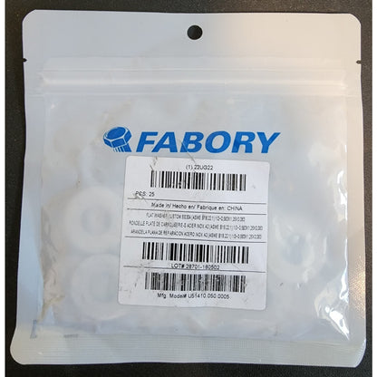 Fabory Flat Washers 1/2" X 1.25" - pack of 25 - 22UG22 - 51410.050.005