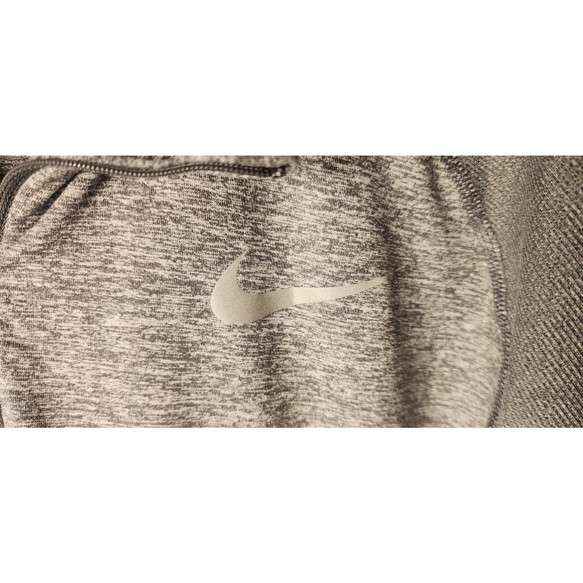 Nike Dri-FIT Mens XXL Long Sleeve 1/4 Zip Pullover Shirt Gray Heather Athletic