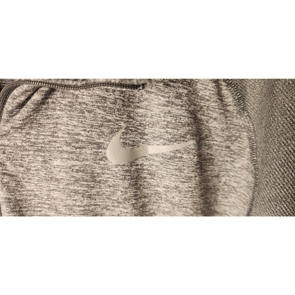 Nike Dri-FIT Mens XXL Long Sleeve 1/4 Zip Pullover Shirt Gray Heather Athletic