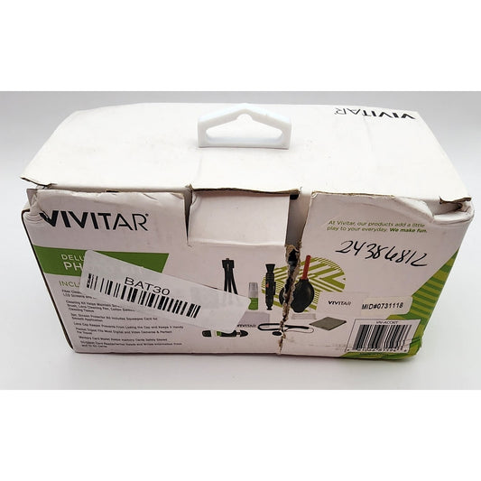 Vivitar -Clean It Deluxe Photo Kit /2.2 Telephoto 0.43X Wide Angle /Bundle