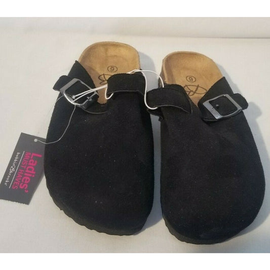 NWT Women’s Black Bobbie Brooks slip-ons size 6