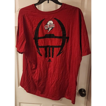 Adidas Southern Utah Football T‑Shirt 2X Red SUU Tee