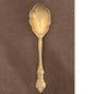 Vintage International Deepsilver Leaf Shaped Sugar Shell Jelly Spoon 5.5 In