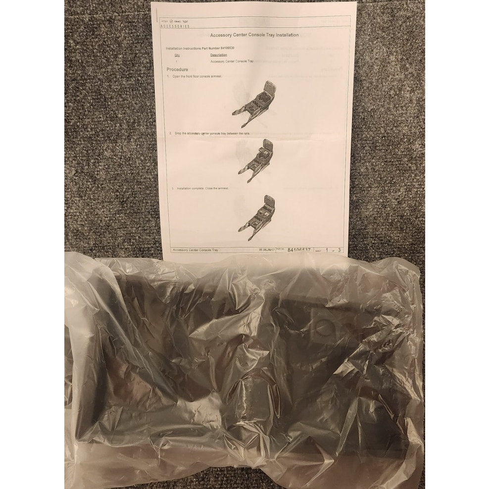 GM Genuine Center Console Organizer Tray Insert 84106530 Brand New OEM