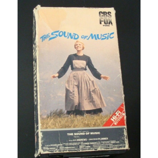 The Sound of Music, VHS, 2 Tape Set - preowned in good shape