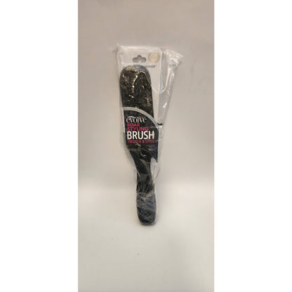 Firstline - Evolve - Boar Styling Brush - Smooth & Style - Dark Handle - NEW