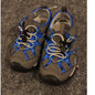 Northside Kids Size 9 Gray Blue Closed Toe Heel Strap Sandals NWOT