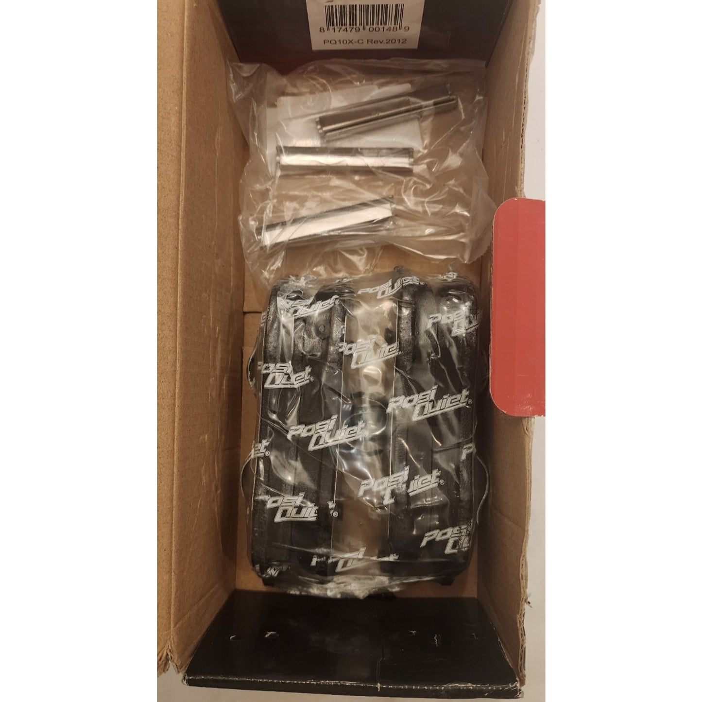 PosiQuiet - 106.07110 - Extended Wear Brake Pad Set - Includes Hardware Kit