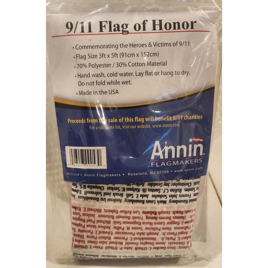 Annin Flagmakers American Flag US Made Premium Quality New Factory Sealed
