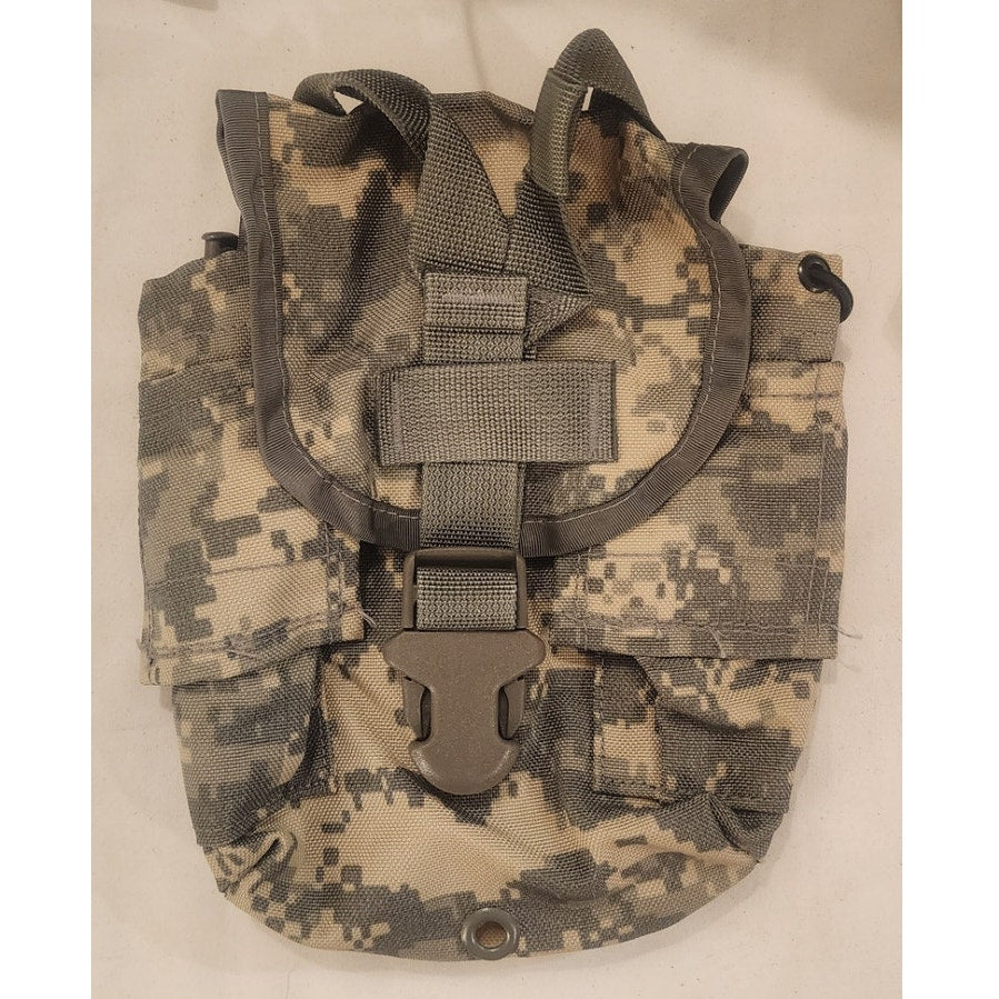 MOLLE II Canteen General Purpose Pouch ACU Camo NSN 8465‑01‑525‑0585