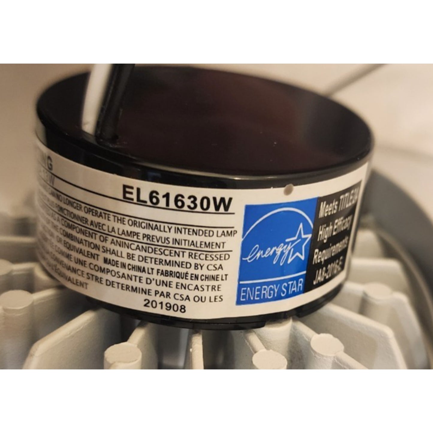 ELCO Lighting- EL61630W-13W -5 or 6" - Round - LED - Adj. Gimbal Insert - White