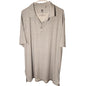 Graham Luxe Mens 2XL Gray White Short Sleeve Golf Polo Shirt Performance