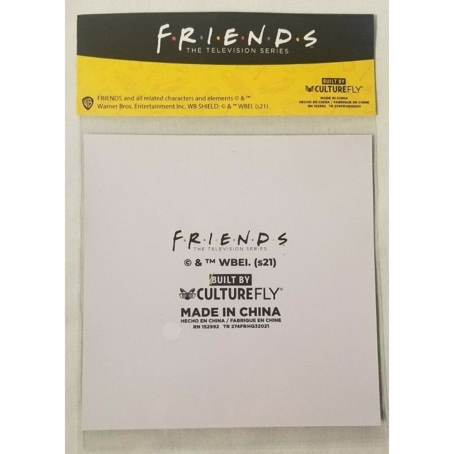 Friends Jumbo Decal - CultureFly - Bromance - Joey, Chandler, Ross