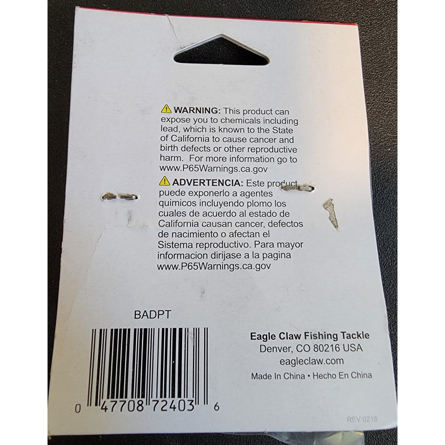 Eagle Claw Boat Drain Plug with T Handle - Replacement - Spare