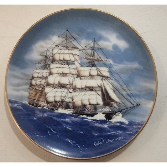 Danbury Mint Great American Sailing Ships Miniature Plate GLORY OF THE SEAS