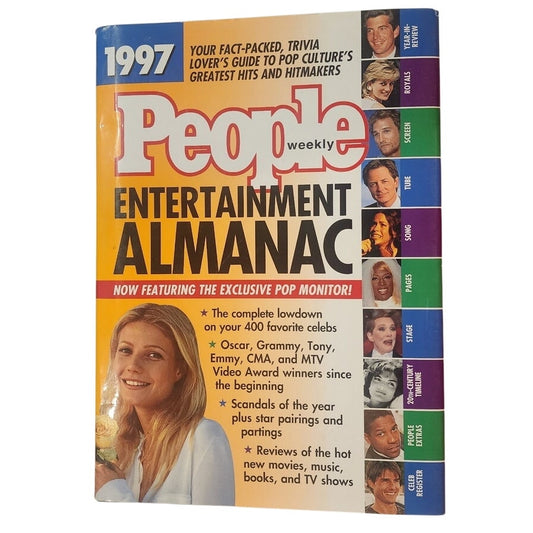 1997 People Weekly Entertainment ALMANAC Hard Back