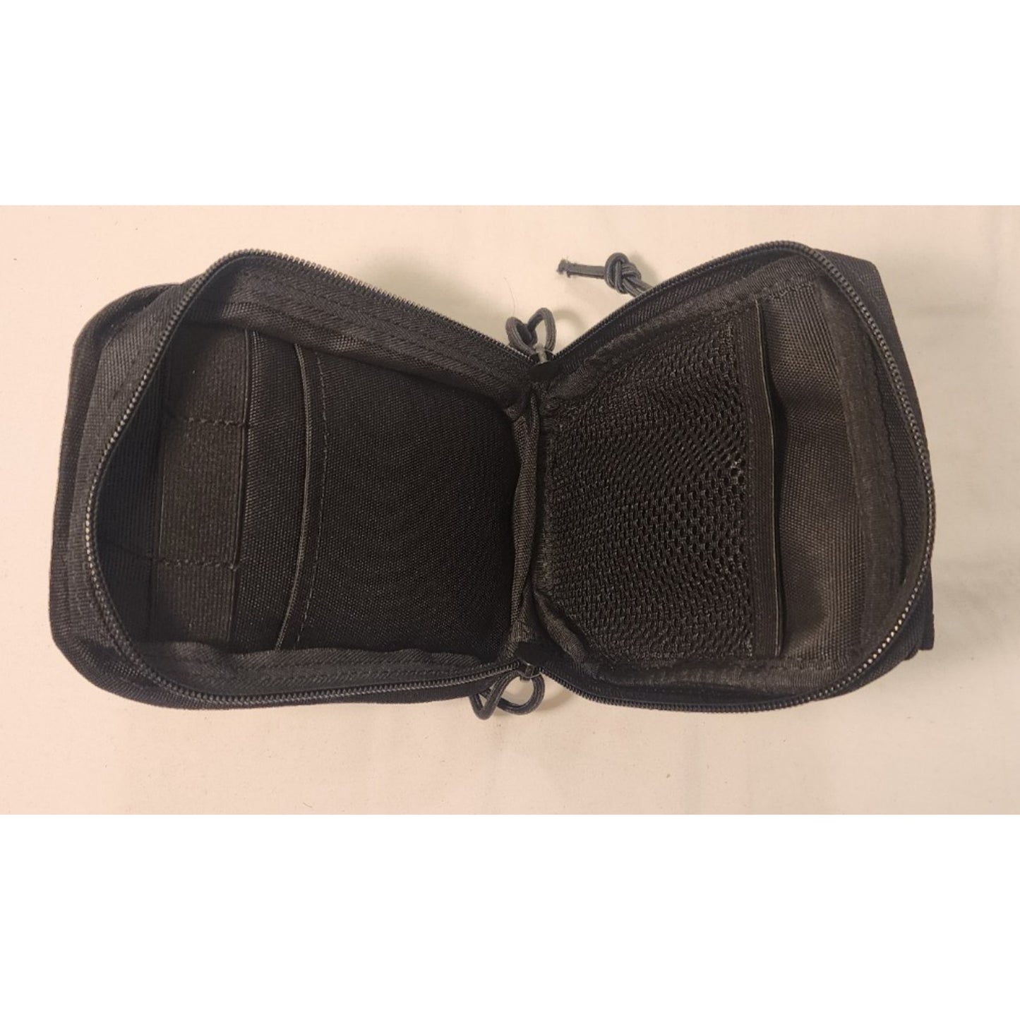 Small Pouch - Camera Bag - 7" X 5" - Micro Case - Multiple Compartments (Black)