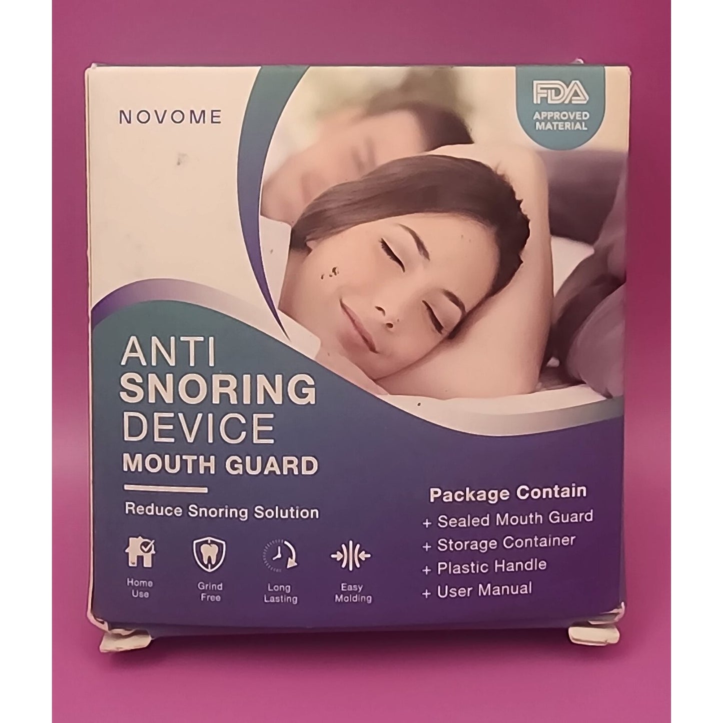 Novome - Anti Snoring Device - Mouth Guard - Free USA Shipping
