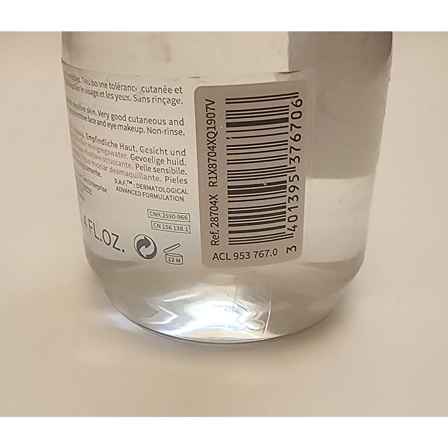 Bioderma - Sensibio H2O Micellar Water Make-up Remover - 100ml / 3.4 fl oz