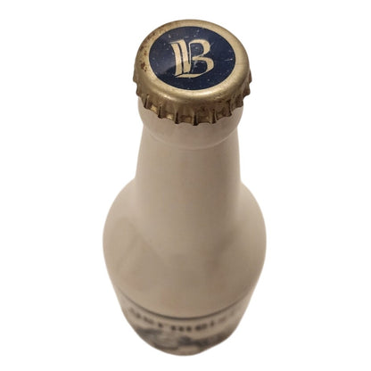 Burgermeister Beer Stoneware Bottle – Ceramarte Brazil – Vintage 9 oz