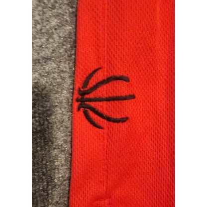 NBA Elevation Warm Up Pants Men’s Large Black Red Colorblock Athletic Joggers