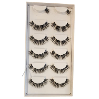 FlutterHabit The Original Faux Mink Eyelashes DIY Lash Extension Set 5 Pairs