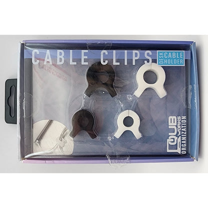 Multi Purpose Cable Clips Set of 4 - Vivitar - QUB Works - Return