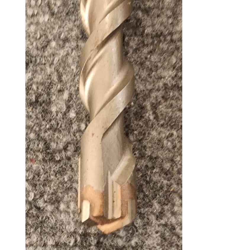 Bosch 3/4 x 12 Inch 4-Cutter Carbide Tip Rotary Hammer Concrete Drill Bit