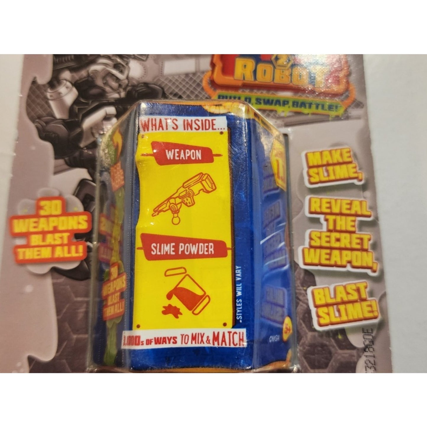 Ready 2 Robot - Slime Weapons - Mystery Blaster inside - Build, Swap, Battle