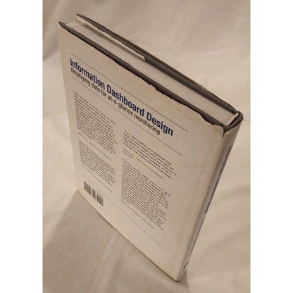 Information Dashboard Design 2nd Ed by Stephen Few Hardcover