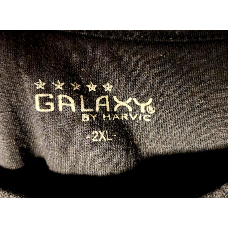 Galaxy by Harvic Mens 2XL Long Sleeve Thermal Waffle Knit Shirt Crewneck Top