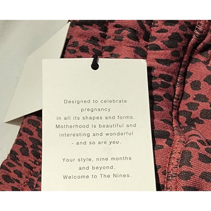 Maternity Sweat Pants by The Nines By Hatch - Berry Multi Colored-XS